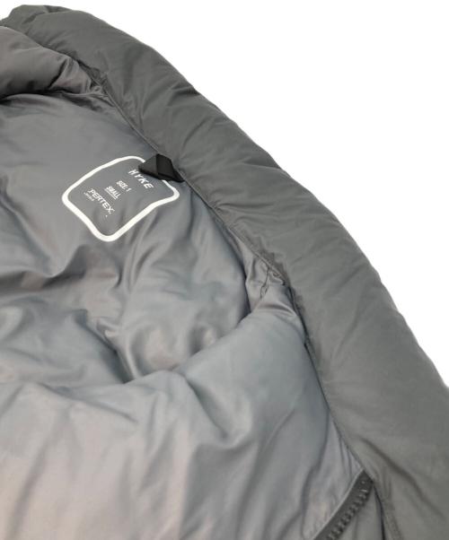 HYKE（ハイク）HYKE (ハイク) BIOTOP (ビオトープ) 別注PERTEX DOWN JACKET グレー サイズ:Ｓの古着・服飾アイテム