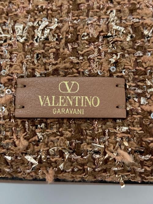 VALENTINO GARAVANI（ヴァレンティノ・ガラヴァーニ）VALENTINO GARAVANI (ヴァレンティノ・ガラヴァーニ) 2WAYバッグ ベージュ・ピンクの古着・服飾アイテム