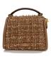 VALENTINO GARAVANI (ヴァレンティノ・ガラヴァーニ) 2WAYバッグ ベージュ・ピンク：75000円