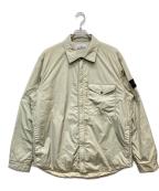 STONE ISLANDストーンアイランド）の古着「garment dyed crinkle reps r ny with primaloft」｜ベージュ