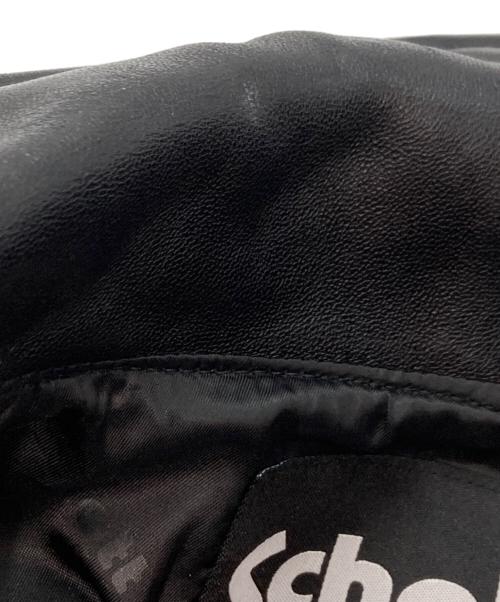 Schott（ショット）Schott (ショット) LEATHER TRACKER JACKET ブラック サイズ:XLの古着・服飾アイテム