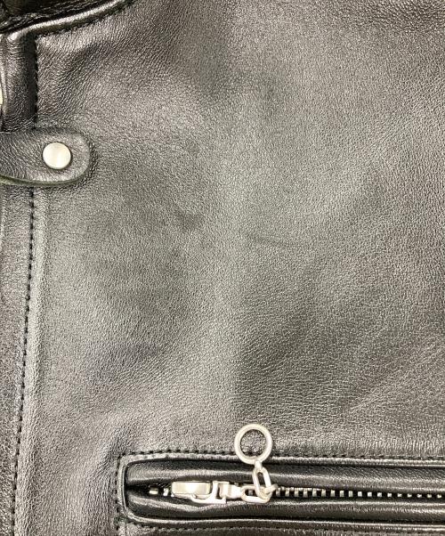 Schott（ショット）Schott (ショット) LEATHER TRACKER JACKET ブラック サイズ:XLの古着・服飾アイテム