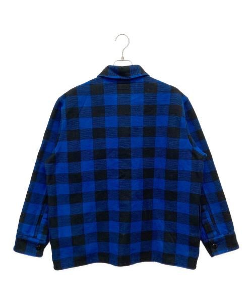 Subculture（サブカルチャー）Subculture (サブカルチャー) Heavy Buffalo Check Jacket ブルー サイズ:２の古着・服飾アイテム