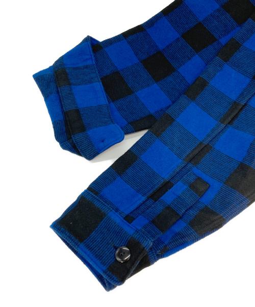 Subculture（サブカルチャー）Subculture (サブカルチャー) Heavy Buffalo Check Jacket ブルー サイズ:２の古着・服飾アイテム