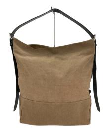 LEMAIRE（ルメール）の古着「CANVAS BELTED TOTE」｜ブラウン