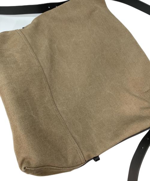 LEMAIRE（ルメール）LEMAIRE (ルメール) CANVAS BELTED TOTE ブラウンの古着・服飾アイテム