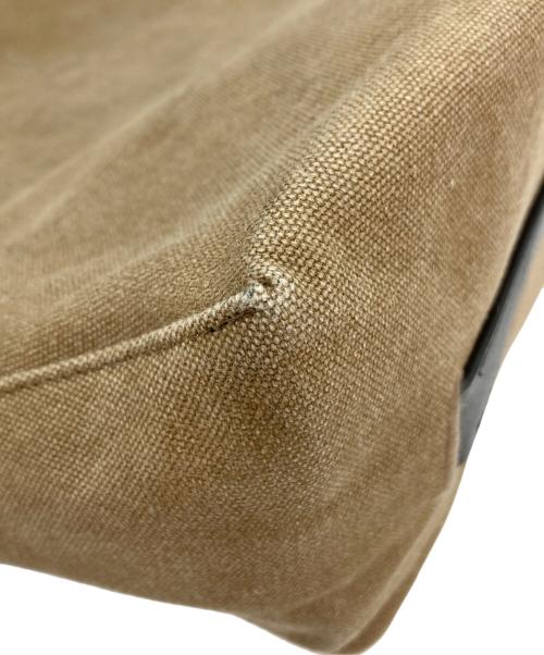 LEMAIRE（ルメール）LEMAIRE (ルメール) CANVAS BELTED TOTE ブラウンの古着・服飾アイテム