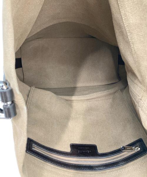 LEMAIRE（ルメール）LEMAIRE (ルメール) CANVAS BELTED TOTE ブラウンの古着・服飾アイテム