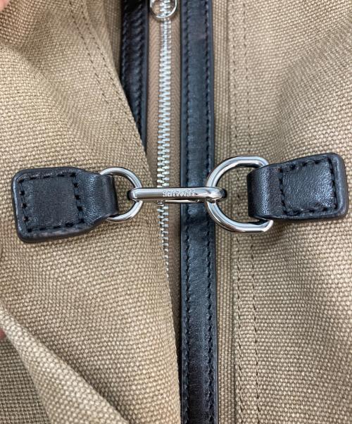 LEMAIRE（ルメール）LEMAIRE (ルメール) CANVAS BELTED TOTE ブラウンの古着・服飾アイテム