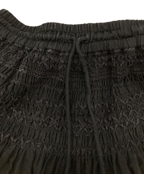 CHAOS（カオス）CHAOS (カオス) ガゼットクロススカート ブラック サイズ:Fの古着・服飾アイテム