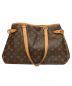 LOUIS VUITTON（ルイヴィトン）の古着「モノグラム バティニョール・オリゾンタル ショルダーバッグ」｜ブラウン
