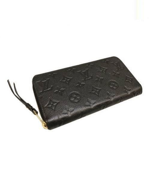 LOUIS VUITTON（ルイ ヴィトン）LOUIS VUITTON (ルイヴィトン) ジッピーウォレット ブラック サイズ:- モノグラム・アンプラント M60545 17年モデル　　17年製造品の古着・服飾アイテム