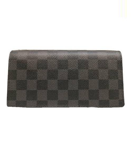 LOUIS VUITTON（ルイ ヴィトン）LOUIS VUITTON (ルイヴィトン) ポルトフォイユ・ブラザ ブラック サイズ:- ダミエ N62665 TA1165　の古着・服飾アイテム