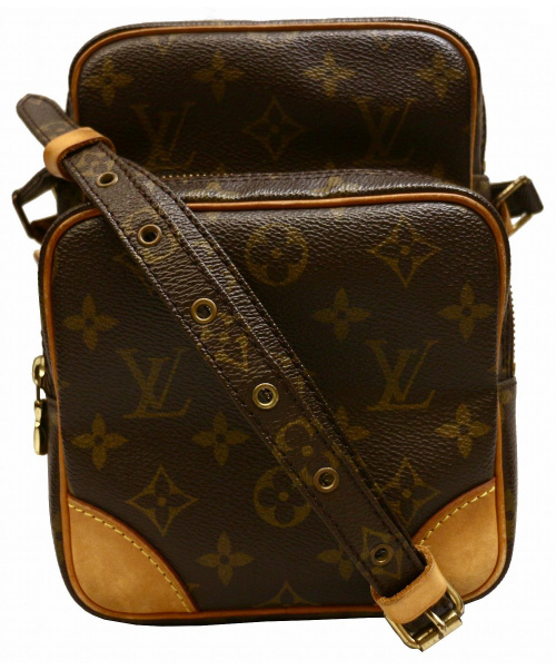 LOUIS VUITTON（ルイ ヴィトン）LOUIS VUITTON (ルイヴィトン) アマゾンショルダーバッグ ブラウン サイズ:- モノグラム M45236 TH0045　の古着・服飾アイテム