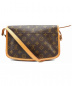 LOUIS VUITTON (ルイヴィトン) ジベシエールPMショルダーバッグ ブラウン サイズ:PM モノグラム M42248 AR1923　廃盤品：39800円