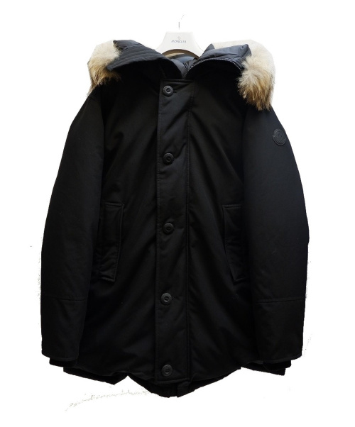 MONCLER（モンクレール）MONCLER (モンクレール) AURELIENダウンコート ブラック サイズ:3の古着・服飾アイテム