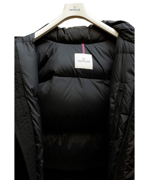 MONCLER（モンクレール）MONCLER (モンクレール) AURELIENダウンコート ブラック サイズ:3の古着・服飾アイテム
