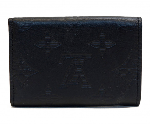 LOUIS VUITTON（ルイ ヴィトン）LOUIS VUITTON (ルイヴィトン) モノグラムシャドウ ディスカバリー・コンパクトウォレット ブラック M67631 UB4270 20年製の古着・服飾アイテム