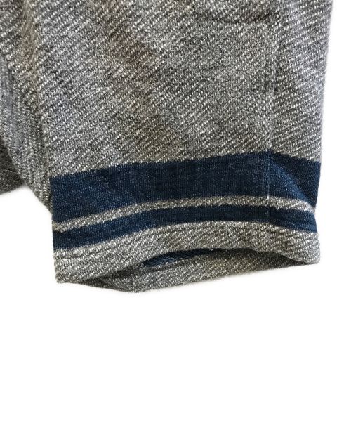 GRAMICCI（グラミチ）GRAMICCI (グラミチ) REMI RELIEF (レミレリーフ) 別注インディゴラインショーツ グレー サイズ:Sの古着・服飾アイテム