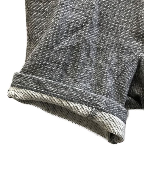 GRAMICCI（グラミチ）GRAMICCI (グラミチ) REMI RELIEF (レミレリーフ) 別注インディゴラインショーツ グレー サイズ:Sの古着・服飾アイテム