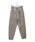 CLANE (クラネ) ROUNDED LINE TUCK PANTS ベージュ サイズ:1 未使用品：3000円
