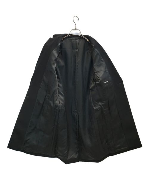 ATTACHMENT（アタッチメント）ATTACHMENT (アタッチメント) 19AW カシミア混チェスターコート ブラック サイズ:1の古着・服飾アイテム