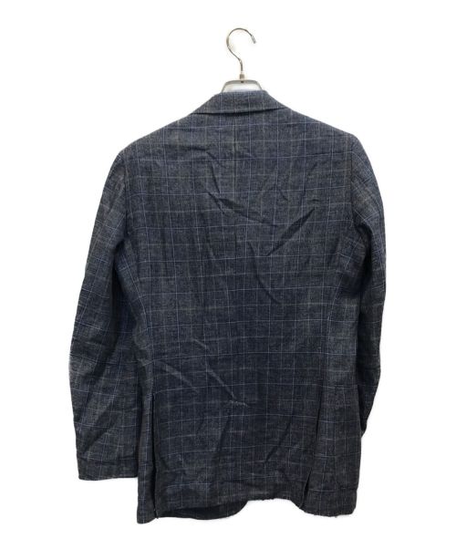 UNIVERSAL LANGUAGE（ユニバーサルランゲージ）UNIVERSAL LANGUAGE (ユニバーサルランゲージ) サマーウールジャケット ネイビー サイズ:48の古着・服飾アイテム