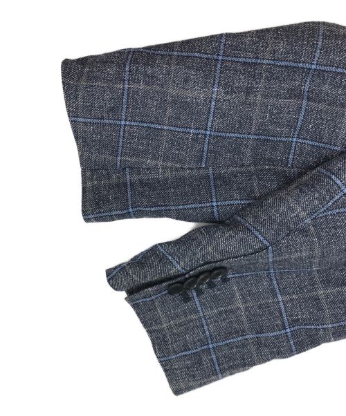 UNIVERSAL LANGUAGE（ユニバーサルランゲージ）UNIVERSAL LANGUAGE (ユニバーサルランゲージ) サマーウールジャケット ネイビー サイズ:48の古着・服飾アイテム