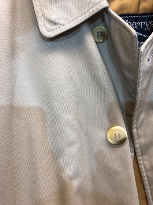 Burberry's（バーバリー）Burberry's (バーバリーズ) ライナー付ステンカラーコート ベージュ サイズ:170の古着・服飾アイテム