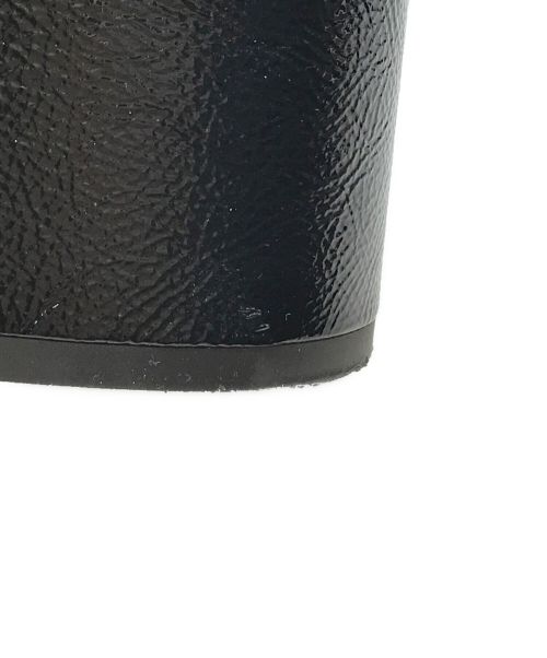 VALENTINO GARAVANI（ヴァレンティノ・ガラヴァーニ）VALENTINO GARAVANI (ヴァレンティノ・ガラヴァーニ) パテントスタッズブーツ ブラック サイズ:36の古着・服飾アイテム