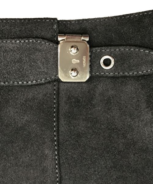 HERMES（エルメス）HERMES (エルメス) ロングブーツ グレー サイズ:36の古着・服飾アイテム