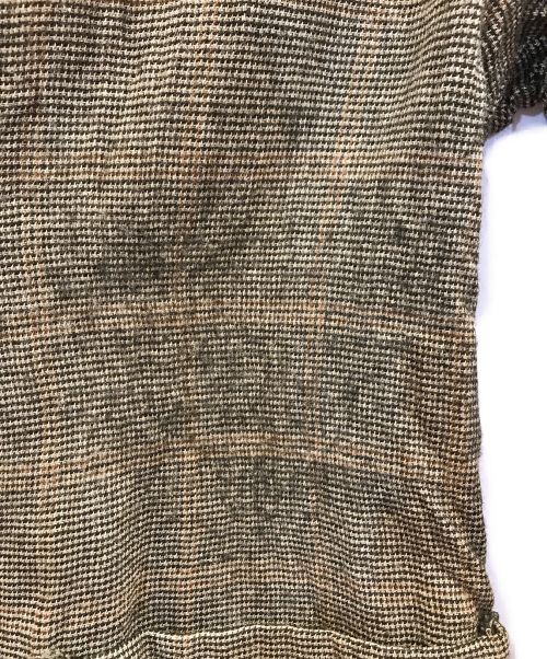 KAGURE（カグレ）KAGURE (カグレ) ウールリネンテーラージャケット ブラウン サイズ:FREEの古着・服飾アイテム