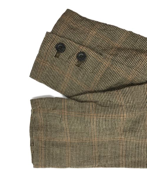 KAGURE（カグレ）KAGURE (カグレ) ウールリネンテーラージャケット ブラウン サイズ:FREEの古着・服飾アイテム