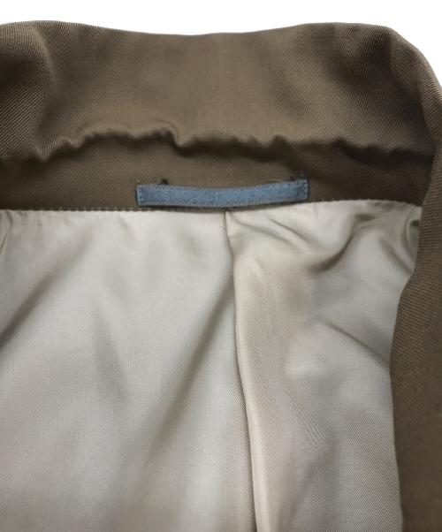 COMME des GARCONS HOMME PLUS（コムデギャルソンオムプリュス）COMME des GARCONS HOMME PLUS (コムデギャルソンオムプリュス) ダブルテーラードジャケット ブラウン サイズ:Sの古着・服飾アイテム