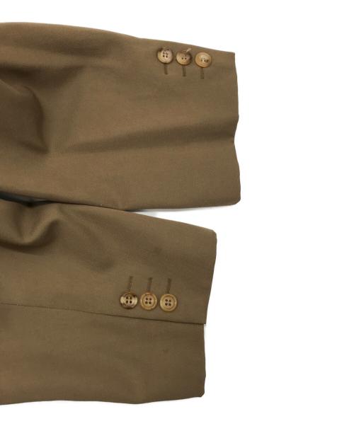 COMME des GARCONS HOMME PLUS（コムデギャルソンオムプリュス）COMME des GARCONS HOMME PLUS (コムデギャルソンオムプリュス) ダブルテーラードジャケット ブラウン サイズ:Sの古着・服飾アイテム