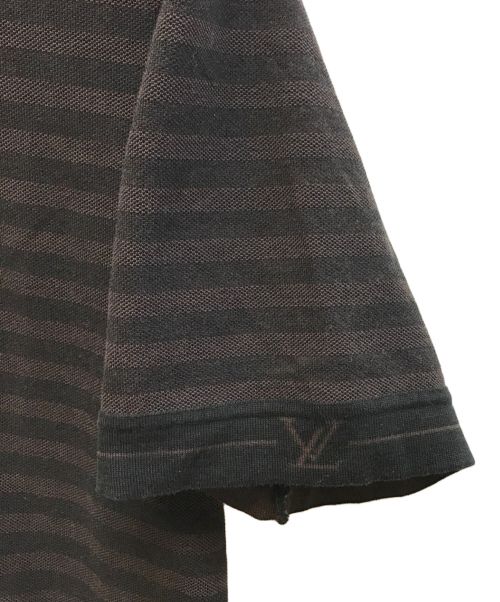 LOUIS VUITTON（ルイ ヴィトン）LOUIS VUITTON (ルイ ヴィトン) ポロシャツ ブラウン サイズ:Mの古着・服飾アイテム