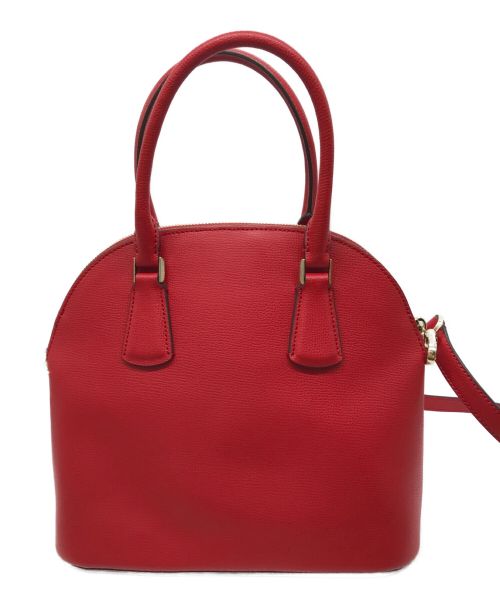 Kate Spade（ケイトスペード）Kate Spade (ケイトスペード) シルビア 2WAYバッグ レッドの古着・服飾アイテム