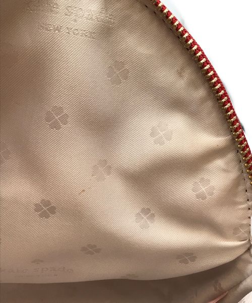 Kate Spade（ケイトスペード）Kate Spade (ケイトスペード) シルビア 2WAYバッグ レッドの古着・服飾アイテム