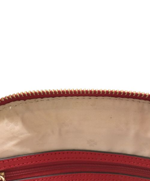 Kate Spade（ケイトスペード）Kate Spade (ケイトスペード) シルビア 2WAYバッグ レッドの古着・服飾アイテム