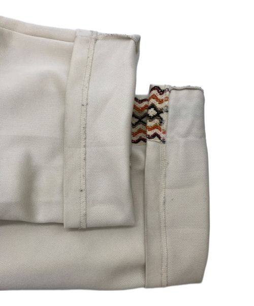 Toironier（トワロニエ）Toironier (トワロニエ) SIDE LINE TRACK PATNS トラックパンツ ベージュ サイズ:FREEの古着・服飾アイテム