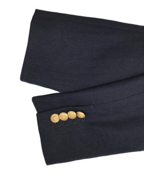 ANAYI（アナイ）ANAYI (アナイ) 金釦ダブルブレザー ネイビー サイズ:Sの古着・服飾アイテム