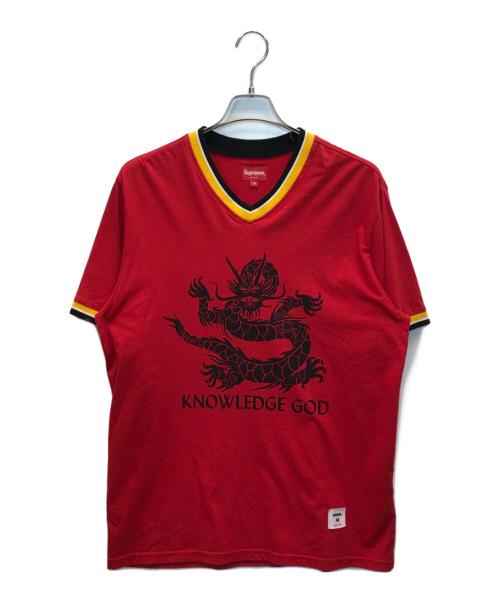 SUPREME（シュプリーム）Supreme (シュプリーム) Knowledge God Practice Jersey レッド サイズ:Mの古着・服飾アイテム