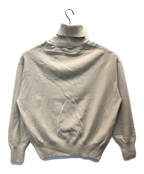 MUSE de Deuxieme Classe（ミューズ ドゥーズィエム クラス）MUSE de Deuxieme Classe (ミューズ ドゥーズィエム クラス) JUSPER タートルネックプルオーバー ベージュ サイズ:FREEの古着・服飾アイテム