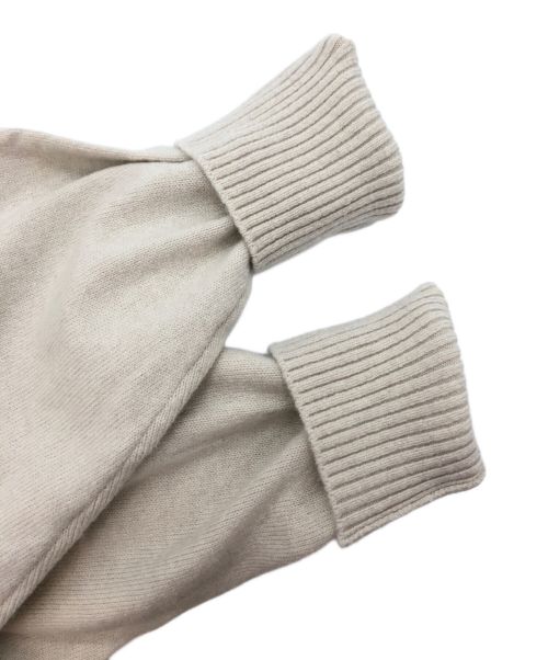 MUSE de Deuxieme Classe（ミューズ ドゥーズィエム クラス）MUSE de Deuxieme Classe (ミューズ ドゥーズィエム クラス) JUSPER タートルネックプルオーバー ベージュ サイズ:FREEの古着・服飾アイテム