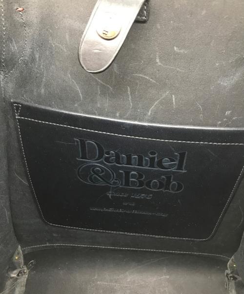 Daniel&Bob（ダニエル＆ボブ）Daniel&Bob (ダニエル＆ボブ) レザートートバッグ ブラックの古着・服飾アイテム
