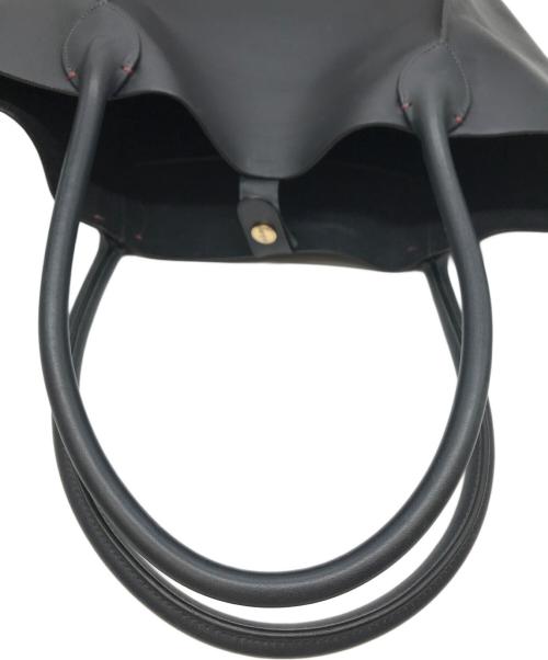 Daniel&Bob（ダニエル＆ボブ）Daniel&Bob (ダニエル＆ボブ) レザートートバッグ ブラックの古着・服飾アイテム