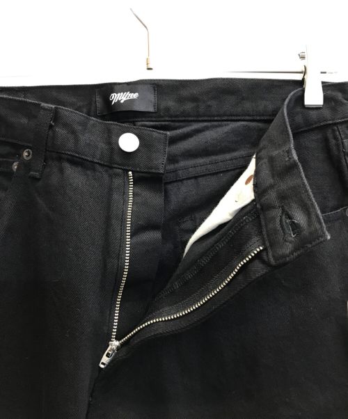 myne（マイン）myne (マイン) Denim bondage pants ボンテージパンツ ブラック サイズ:Lの古着・服飾アイテム