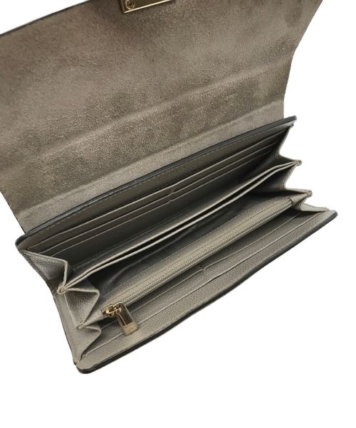 FURLA（フルラ）FURLA (フルラ) 1927 CONTINENTAL WALLET ベージュの古着・服飾アイテム