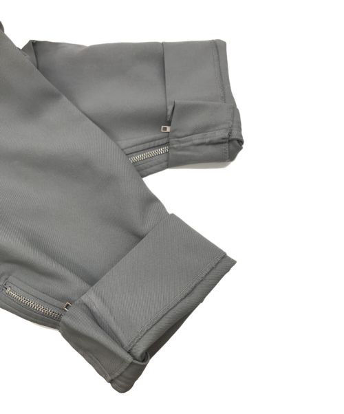 COMME des GARCONS HOMME DEUX（コムデギャルソン オム ドゥ）COMME des GARCONS HOMME DEUX (コムデギャルソン オム ドゥ) 24SS ジップデザインワイドテーパードパンツ グレー サイズ:Mの古着・服飾アイテム