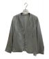 INDIVI（インディヴィ）の古着「ノーカラージャケット」｜グレー